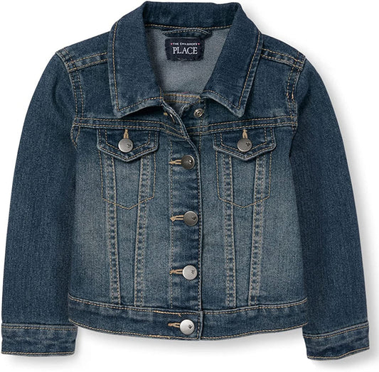 Baby Toddler Girls Basic Denim Jacket