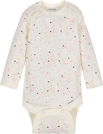 Baby-Girls 6-Pack Long Sleeve Bodysuits